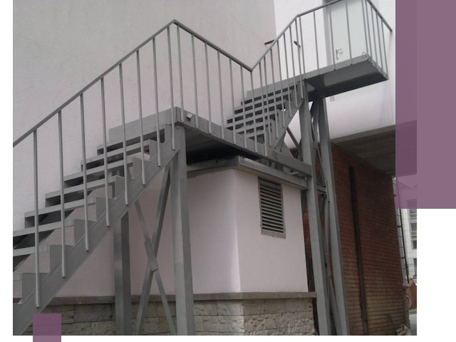 Монтаж пожарных лестниц под ключ в Черемхове с гарантией качества