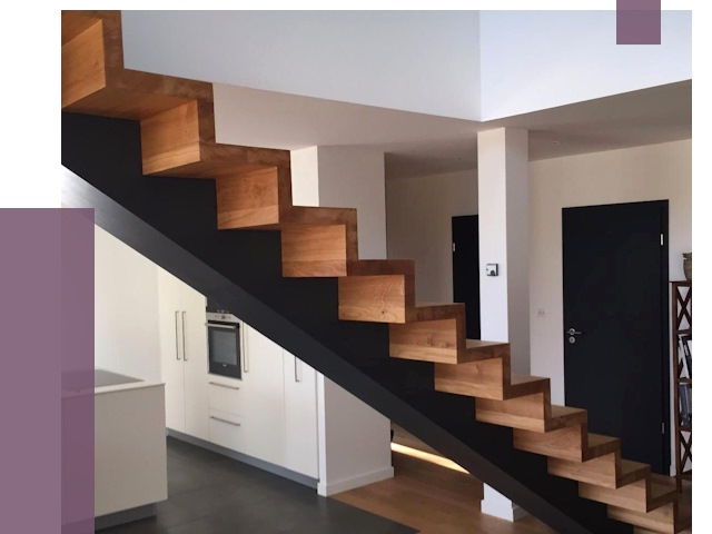 Изготовление деревянных лестниц в Черемхове от 88621 руб. | ПРОЛЁТ-Чрм