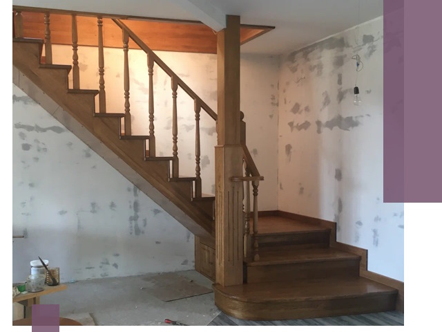 Ремонт деревянных лестниц в Черемхове: быстро и качественно