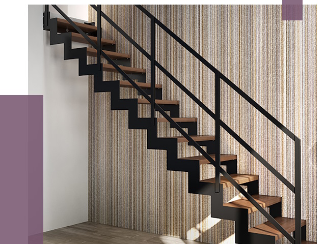 Изготовление металлических лестниц в Черемхове от 49524 руб. | ПРОЛЁТ-Чрм