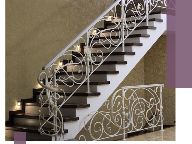 Кованые лестницы под ключ в Черемхове — изготовление и монтаж