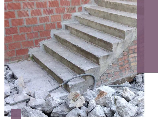 Демонтаж бетонных лестниц в Черемхове: быстро и безопасно