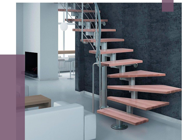 Модульные лестницы в Черемхове от 17203 руб. — купить в ПРОЛЁТ-Чрм