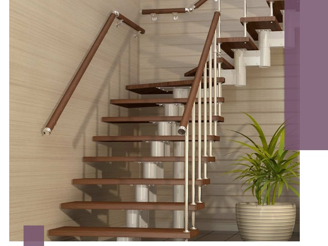 Изготовление модульных лестниц под ключ в Черемхове