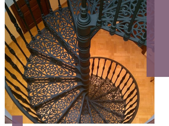 Винтовые лестницы под ключ в Черемхове: производство и монтаж