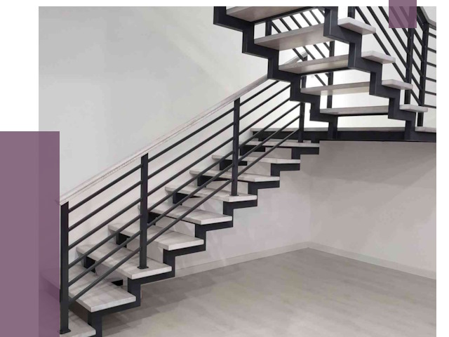 Лестницы на металлокаркасе под ключ в Черемхове от 13033 руб. | ПРОЛЁТ-Чрм