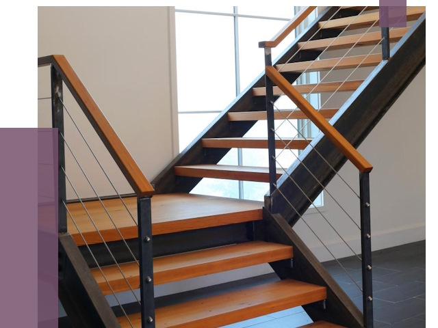 Изготовление лестниц на металлокаркасе в Черемхове от 19288 руб. | ПРОЛЁТ-Чрм