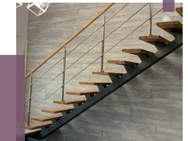 Изготовление лестниц на монокосоуре в Черемхове от 77674 руб. 