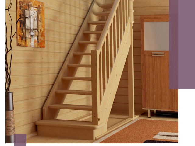 Лестницы эконом класса под ключ в Черемхове — недорого и быстро