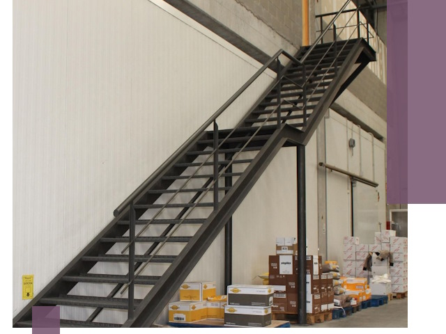 Лестницы для производства в Черемхове — изготовление и монтаж