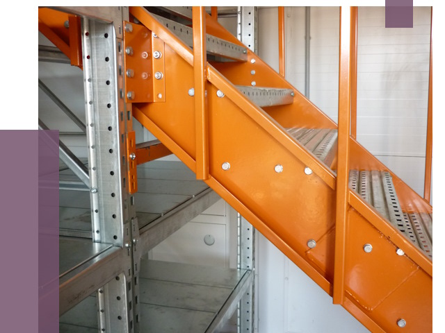 Лестницы для склада в Черемхове от 78195 руб. — решения | ПРОЛЁТ-Чрм