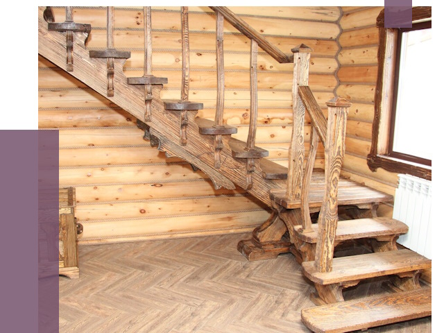 Лестницы в баню в Черемхове от 19497 руб. — изготовление | ПРОЛЁТ-Чрм