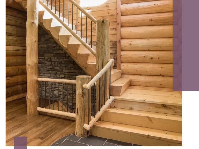 Лестницы в баню под заказ и профессиональный монтаж в Черемхове