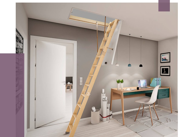 Чердачные лестницы в Черемхове — от 14857 руб. | ПРОЛЁТ-Чрм