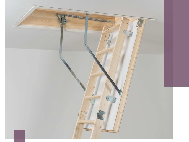 Установка чердачной лестницы под ключ в Черемхове