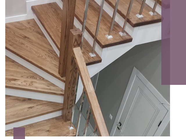 Обшивка металлических лестниц под ключ в Черемхове