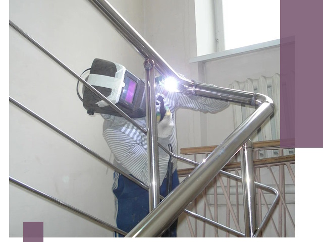 Монтаж перил и ограждений качественно в Черемхове