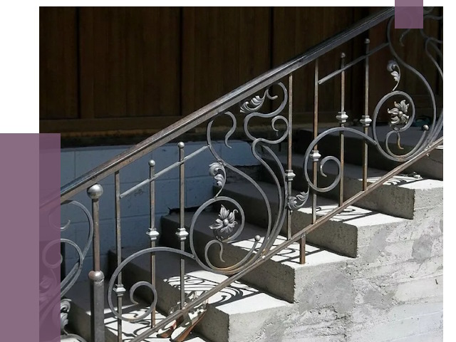 Кованые перила в Черемхове от 8862 руб. под ключ — качество от ПРОЛЁТ-Чрм
