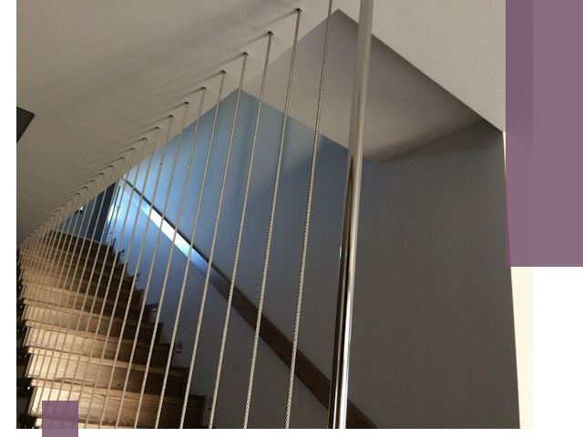 Тросовые перила под ключ в Черемхове — производство и монтаж