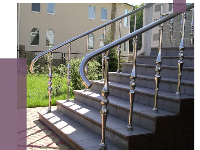 Перила для крыльца в Черемхове от 10947 руб. — монтаж ПРОЛЁТ-Чрм