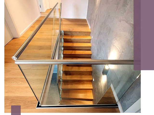 Перила для лестницы в доме — изготовление и монтаж в Черемхове