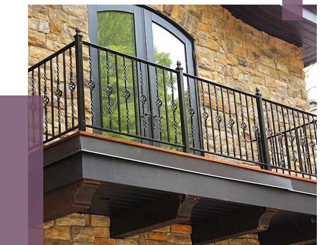 Балконные ограждения в Черемхове от 8184 руб. — купить | ПРОЛЁТ-Чрм