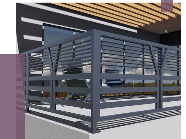 Изготовление балконных ограждений в Черемхове от 10947 руб. | ПРОЛЁТ-Чрм