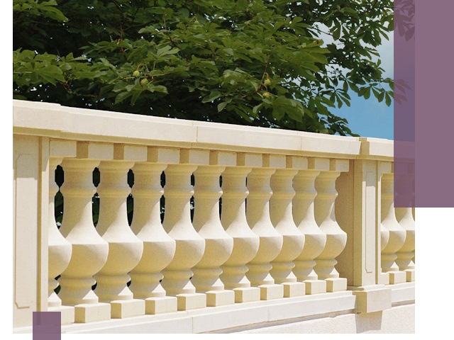 Установка балюстрады в Черемхове: изготовление и монтаж под ключ