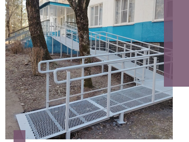 Пандусы под ключ в Черемхове: изготовление, монтаж и демонтаж