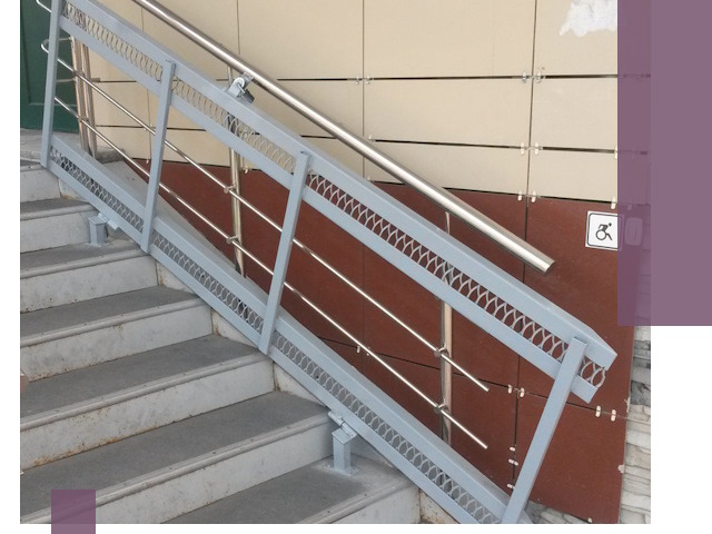 Изготовление откидных пандусов под ключ в Черемхове