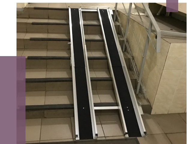 Установка пандуса в подъезд в Черемхове от 8132 руб. под ключ | ПРОЛЁТ-Чрм