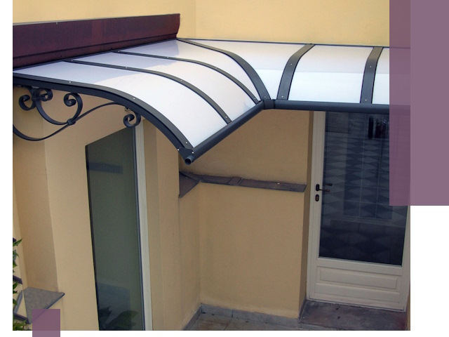 Монтаж козырьков любой сложности в Черемхове под ключ