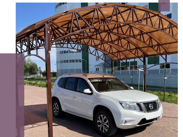 Недорогие навесы в Черемхове от 43789 руб. | ПРОЛЁТ-Чрм