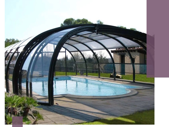 Навесы для бассейна в Черемхове: изготовление и монтаж под ключ