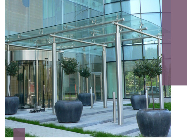 Навесы из стекла на заказ в Черемхове — монтаж и установка