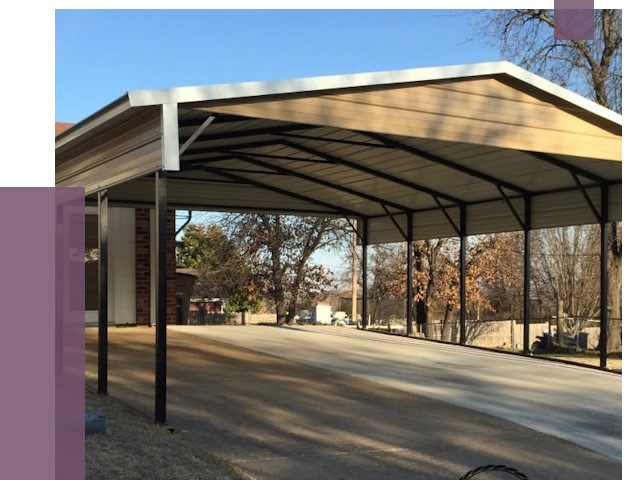 Двускатные навесы в Черемхове от 8184 руб.  | ПРОЛЁТ-Чрм