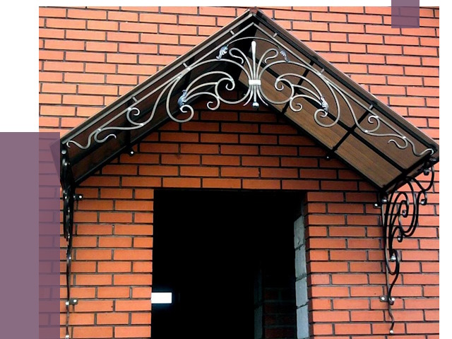 Металлические козырьки в Черемхове от 10895 руб. 