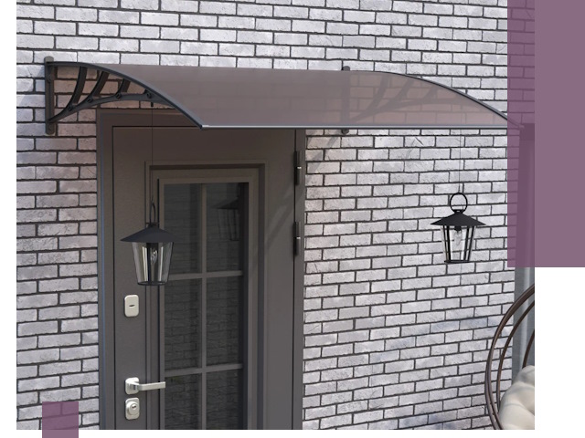 Недорогие козырьки и навесы под ключ в Черемхове