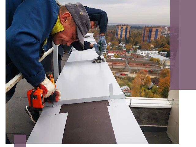 Монтаж парапетов в Черемхове — установка прочных металлических ограждений