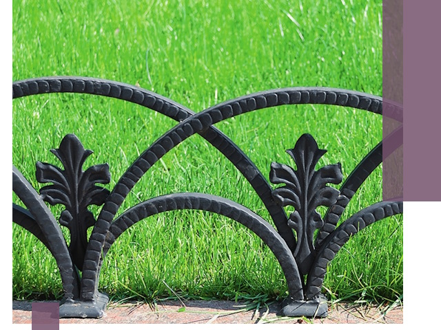 Декоративные металлические бордюры под ключ в Черемхове