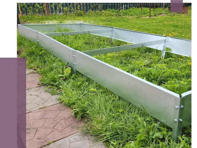 Металлические бордюры для грядок в Черемхове от 1825 руб. 