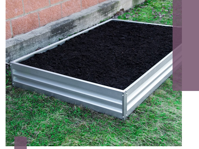 Металлические бордюры для грядок в Черемхове: прочность и аккуратность