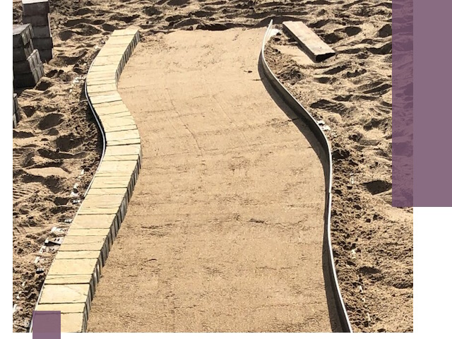 Металлические бордюры для тротуаров в Черемхове — прочные и долговечные