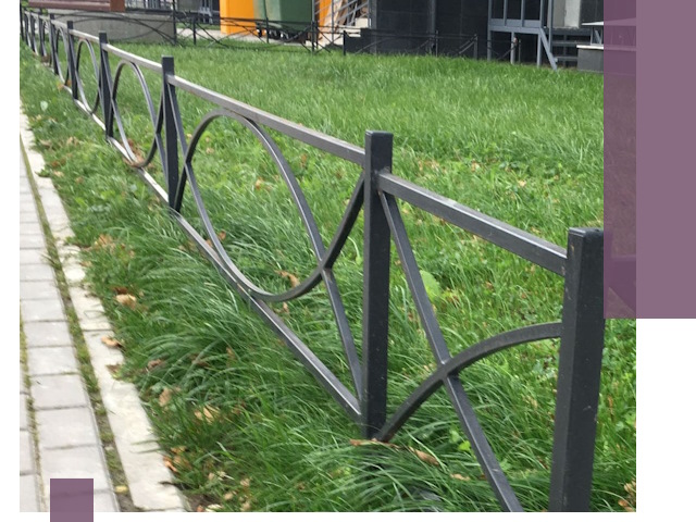 Газонные ограждения из металла в Черемхове — монтаж и продажа