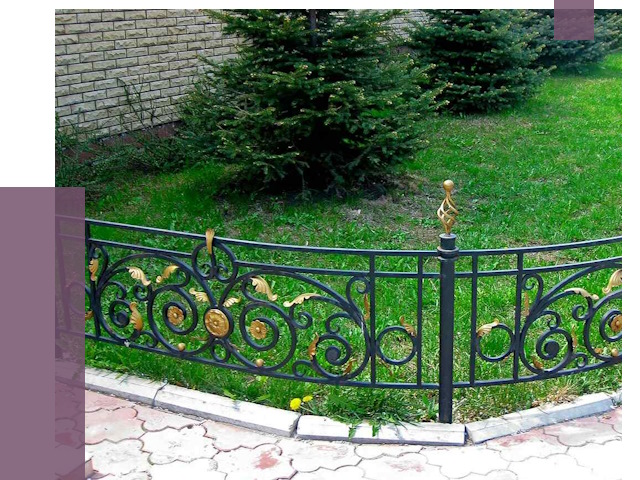 Кованые газонные ограждения в Черемхове от 7767 руб. — ПРОЛЁТ-Чрм