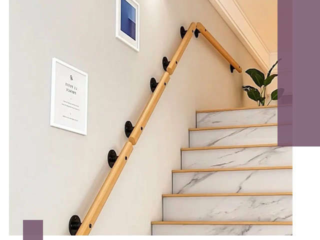 Поручни металлические и деревянные под ключ в Черемхове