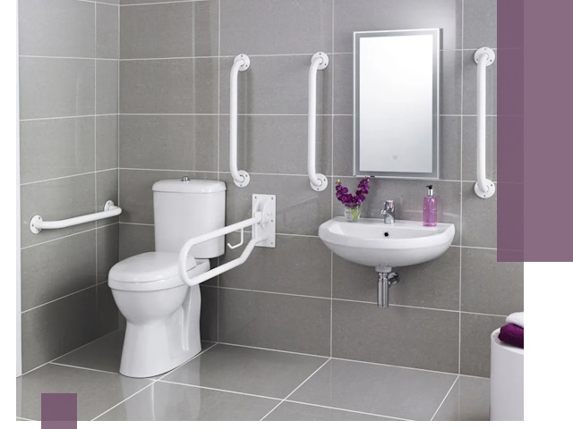 Поручни для санузлов в Черемхове: установка, ремонт и монтаж